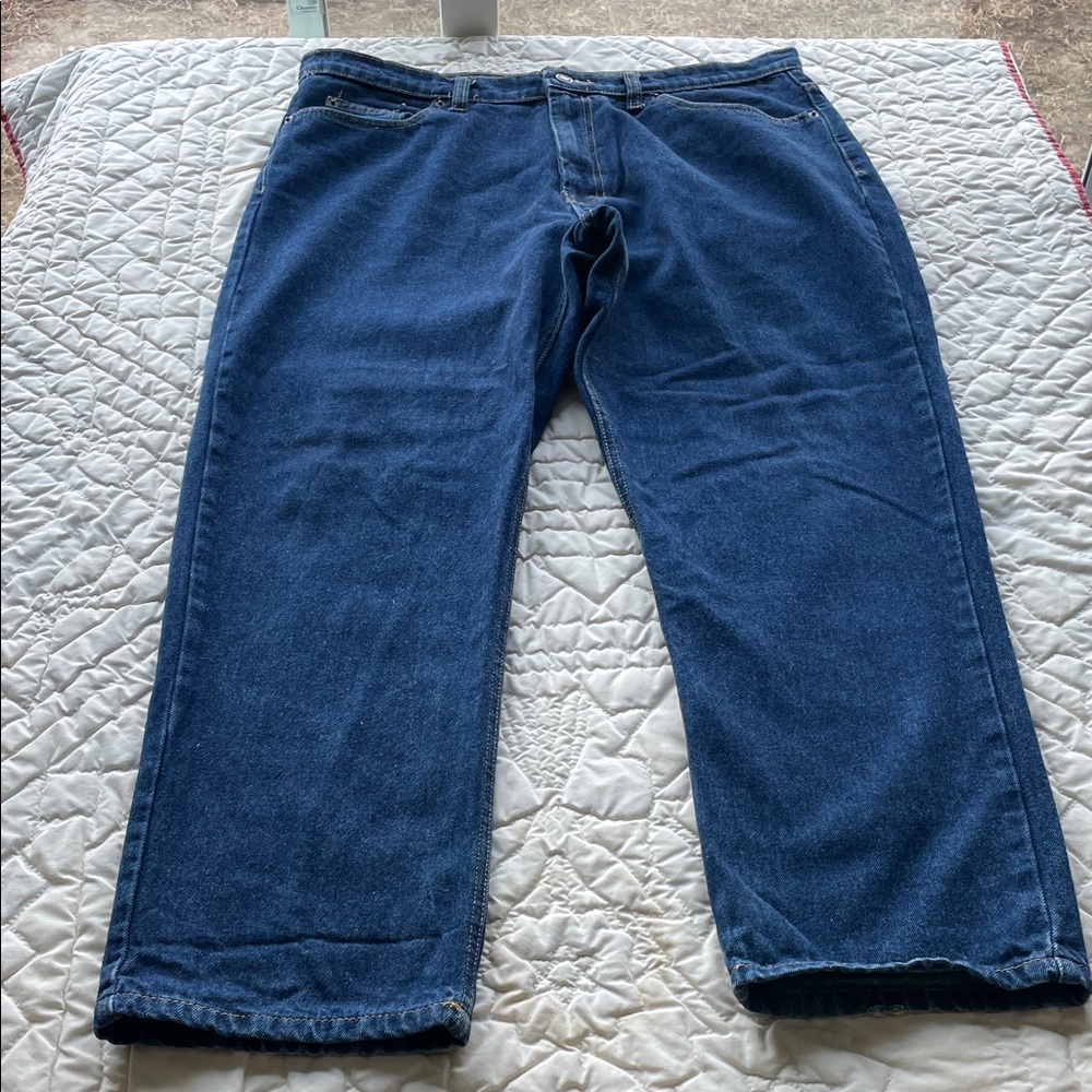 Relaxed Fit Denim Jeans for Men